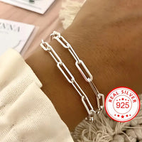 Sterling Silver Chain Bracelet