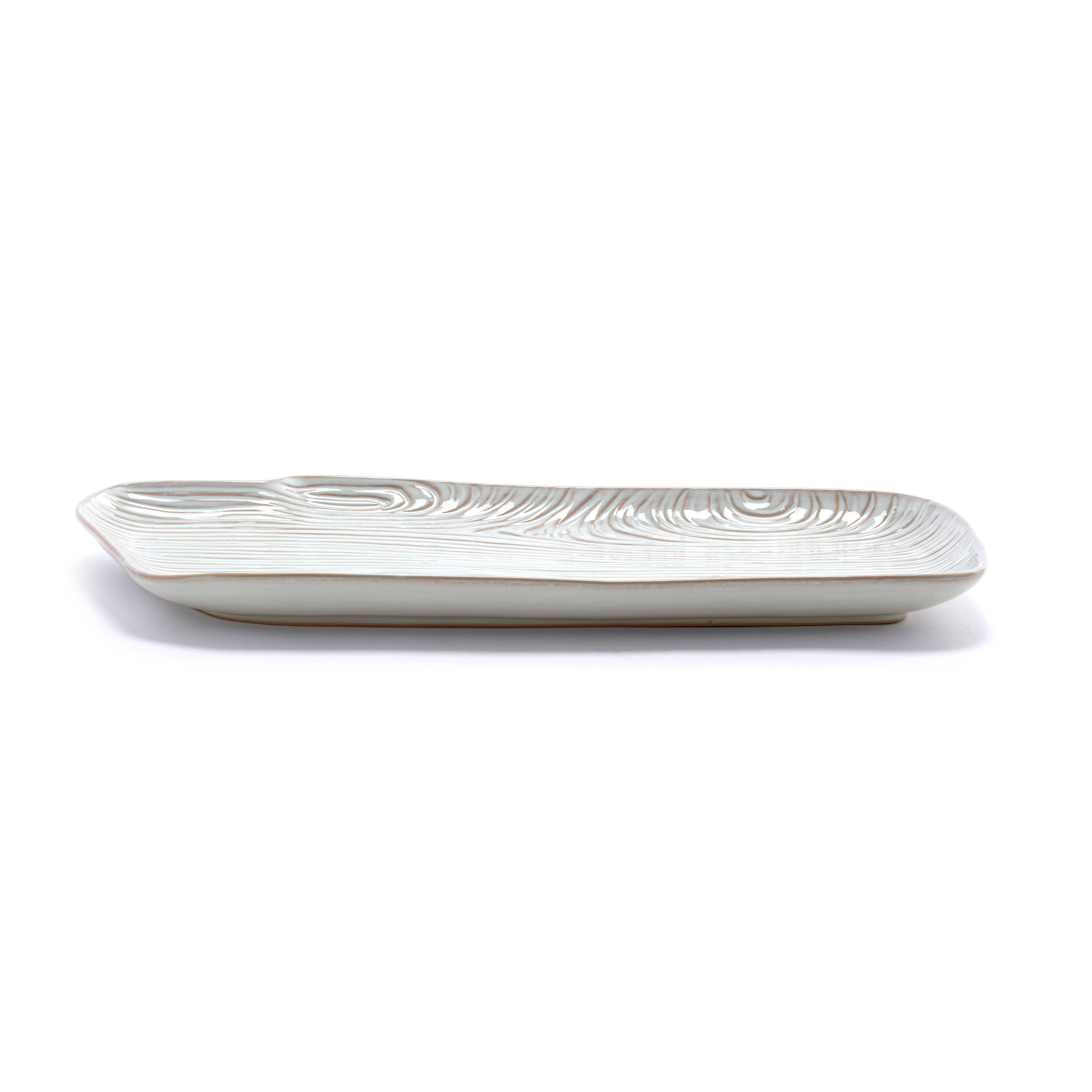 Woodland Ceramic Large Platter - 16x7.5in