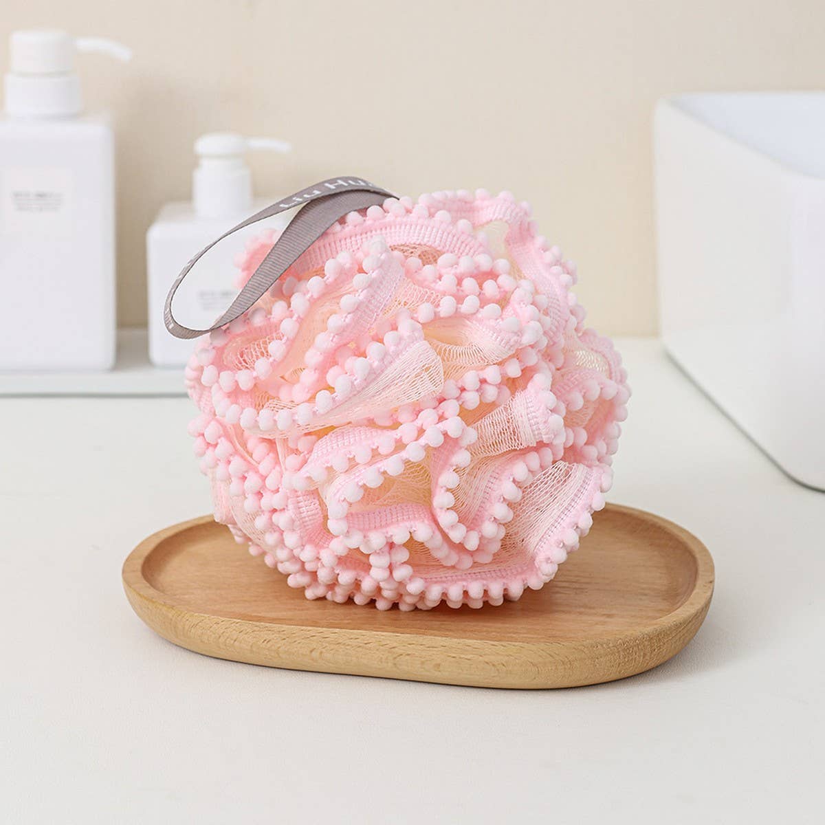 LARGE BATH POUF SUPER SOFT BATH POUF_CWMM3341