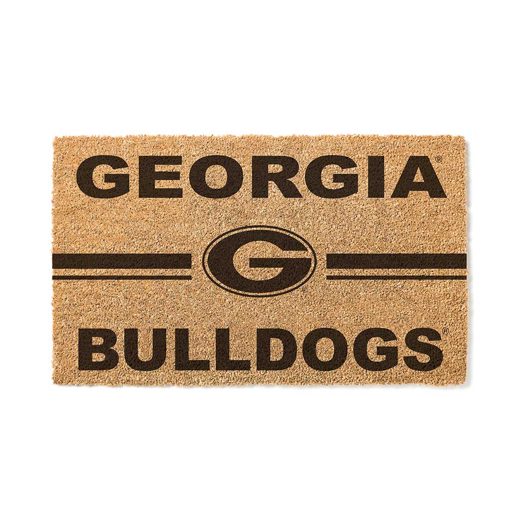 Coir Doormat Team Georgia Bulldogs