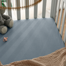 Muslin Cotton Fitted Crib Sheet, 2 Pack by Comfy Cubs