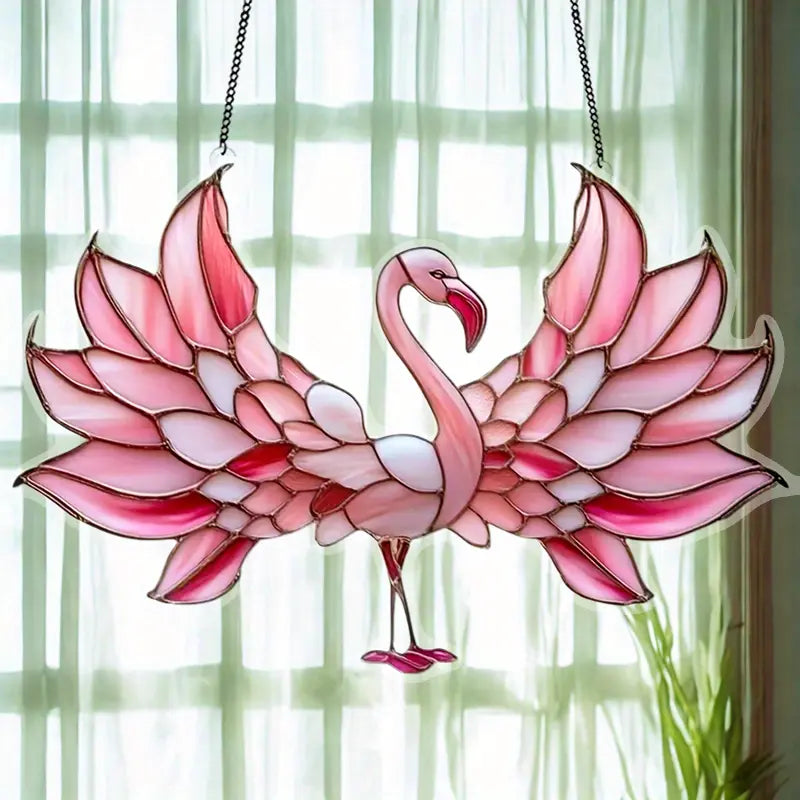 Flamingo Acrylic Suncatcher