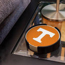 TENNESSEE UNIVERSITY  4" MOLDED PVC COASTER 4-PACK