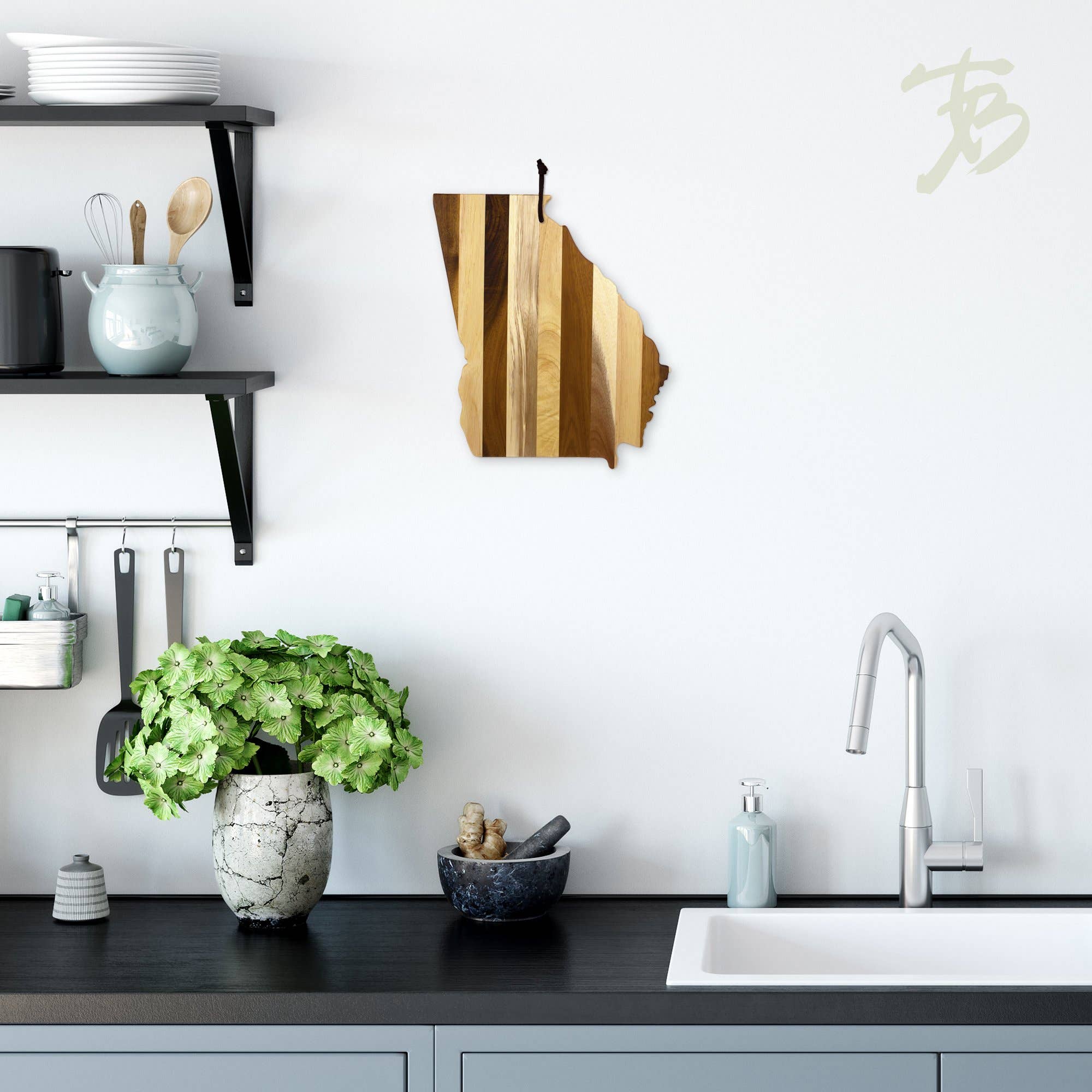 Rock & Branch® Shiplap Series Georgia Serving Board