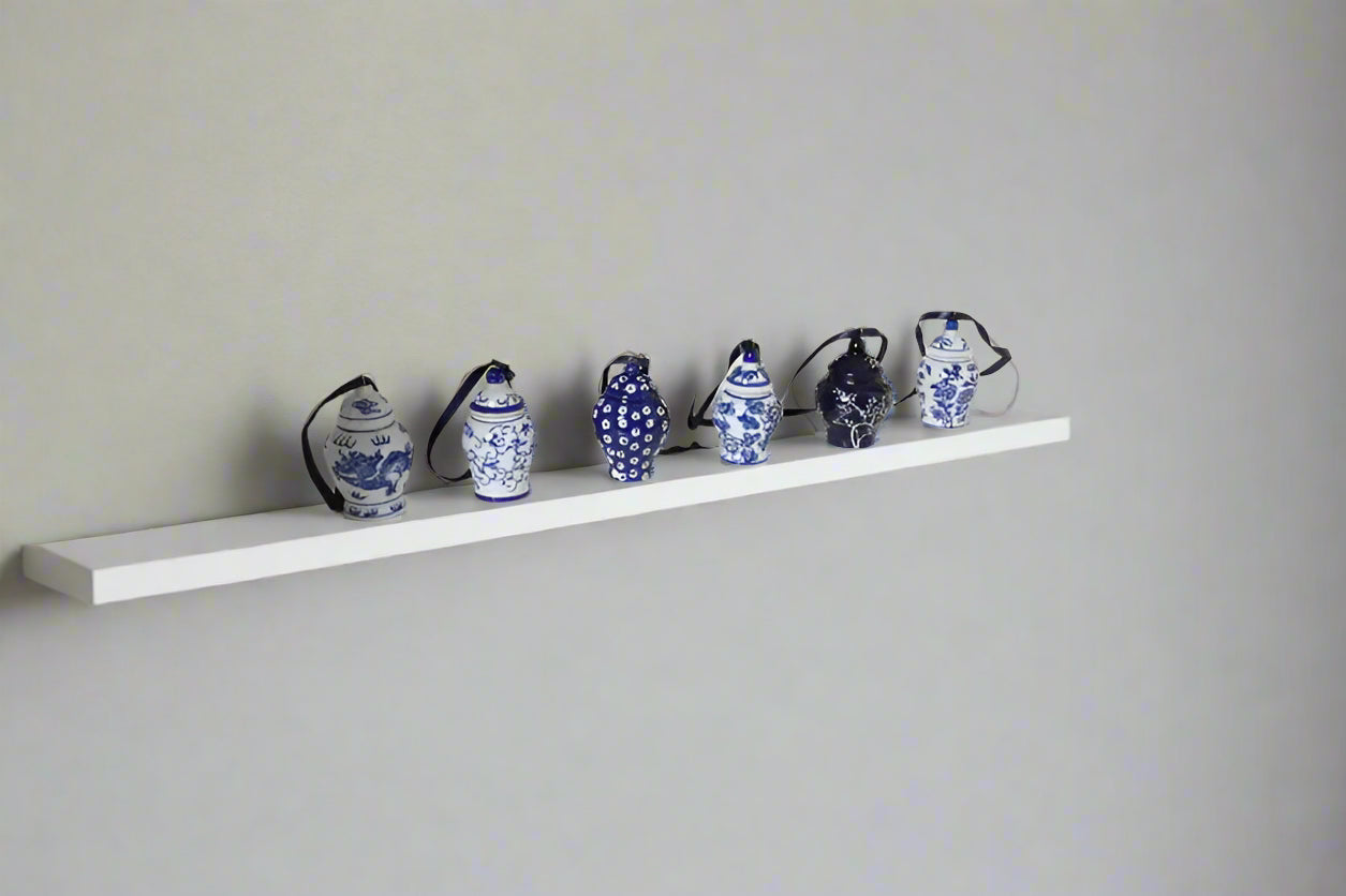 Blue and White Porcelain Ornaments