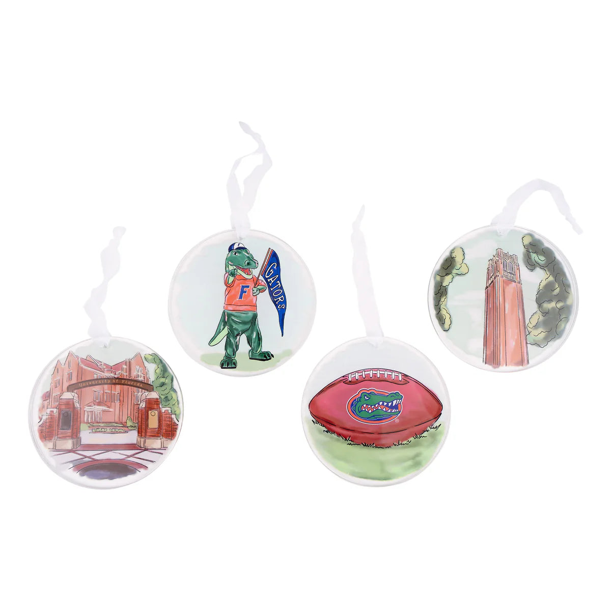 University of Florida Acrylic Ornaments- Individual