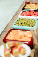 Square Set - 8x8 Pan Frame w/ Lid & Serving Spoon - Aqua