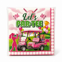 Let's Par-Tee golf Party Napkins