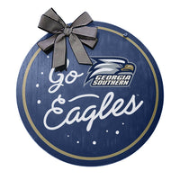 Georgia Southern Spirit Wood Door Hanger