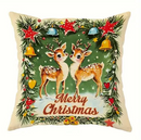 Vintage Design Christmas Throw Pillows