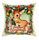 Vintage Design Christmas Throw Pillows
