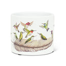 Sm Hummingbirds Planter-4.5"D