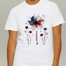 America Floral (Faith, Freedom and Pride) T-Shirts