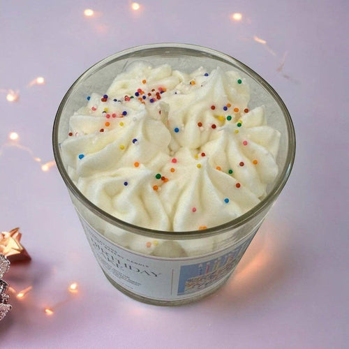 Doodlations Luxury Candle | Birthday Cake