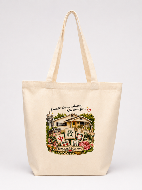 Brookside Mahjong Canvas Bags