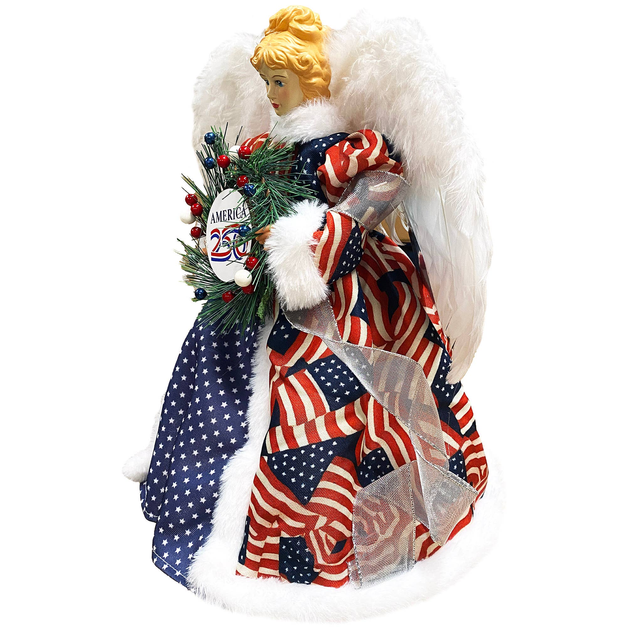 14" 250th Celebration Angel Tree Topper
