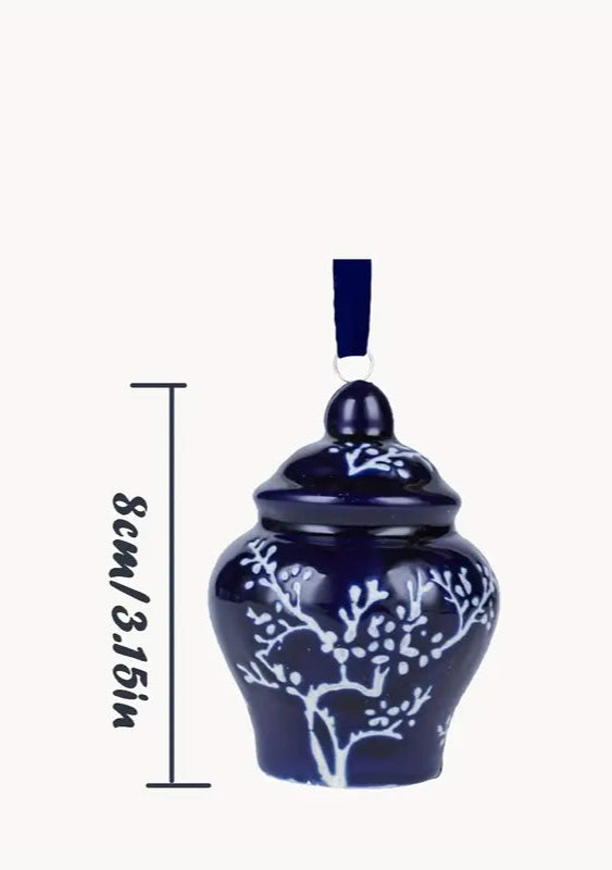 Blue and White Porcelain Ornaments