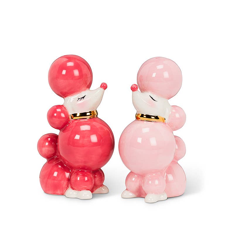Pink Poodle Salt & Pepper