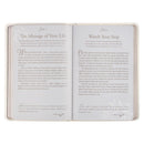 Devotional for Mr. & Mrs. White Faux Leather
