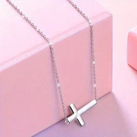 S925 Cross Necklace