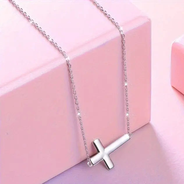 S925 Cross Necklace