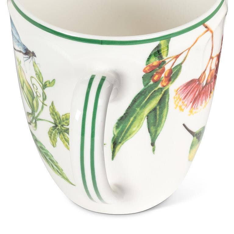 Hummingbird Panel Mug-4"H(14oz)