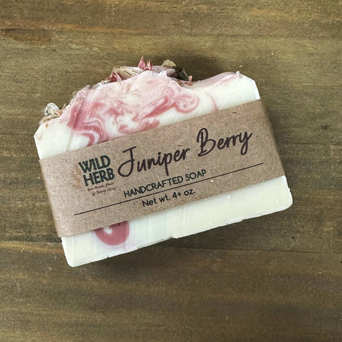 Juniper Berry Natural Soap Lavender Rosemary Essential Oils