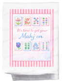 Dish Towel, Mahjong, It's time to get your Mahj on
