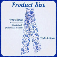 Wreath Sash