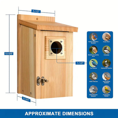 Pine Birdhouse Kits