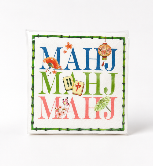 20 pc. Mahjong Cocktail Napkins