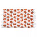 Pumpkin Fringe Rug