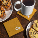 NCAA  Georgia Tech Yellow Jackets - GT Gold Engr.   Coaster