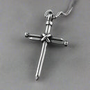 Stainless Steel Cross Pendant Necklace