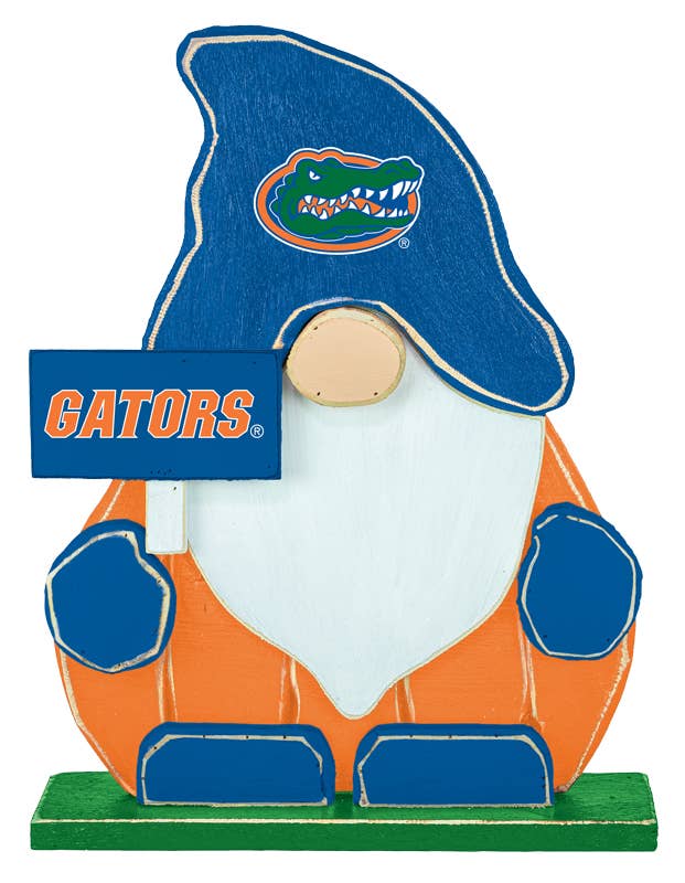 Florida Chunky Wood Gnome Stander
