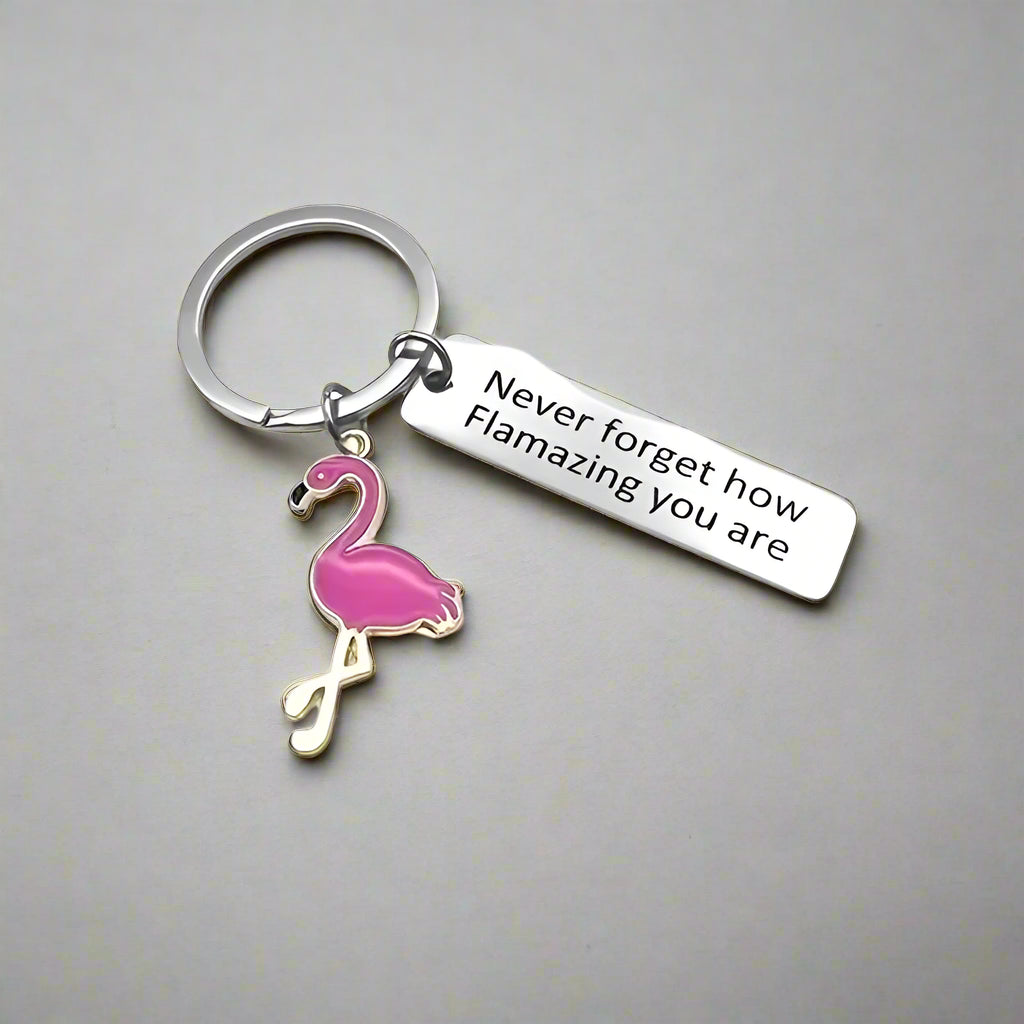 Flamingo Keychain