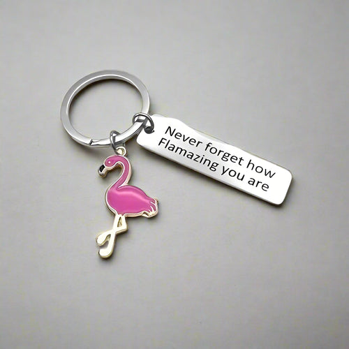 Flamingo Keychain