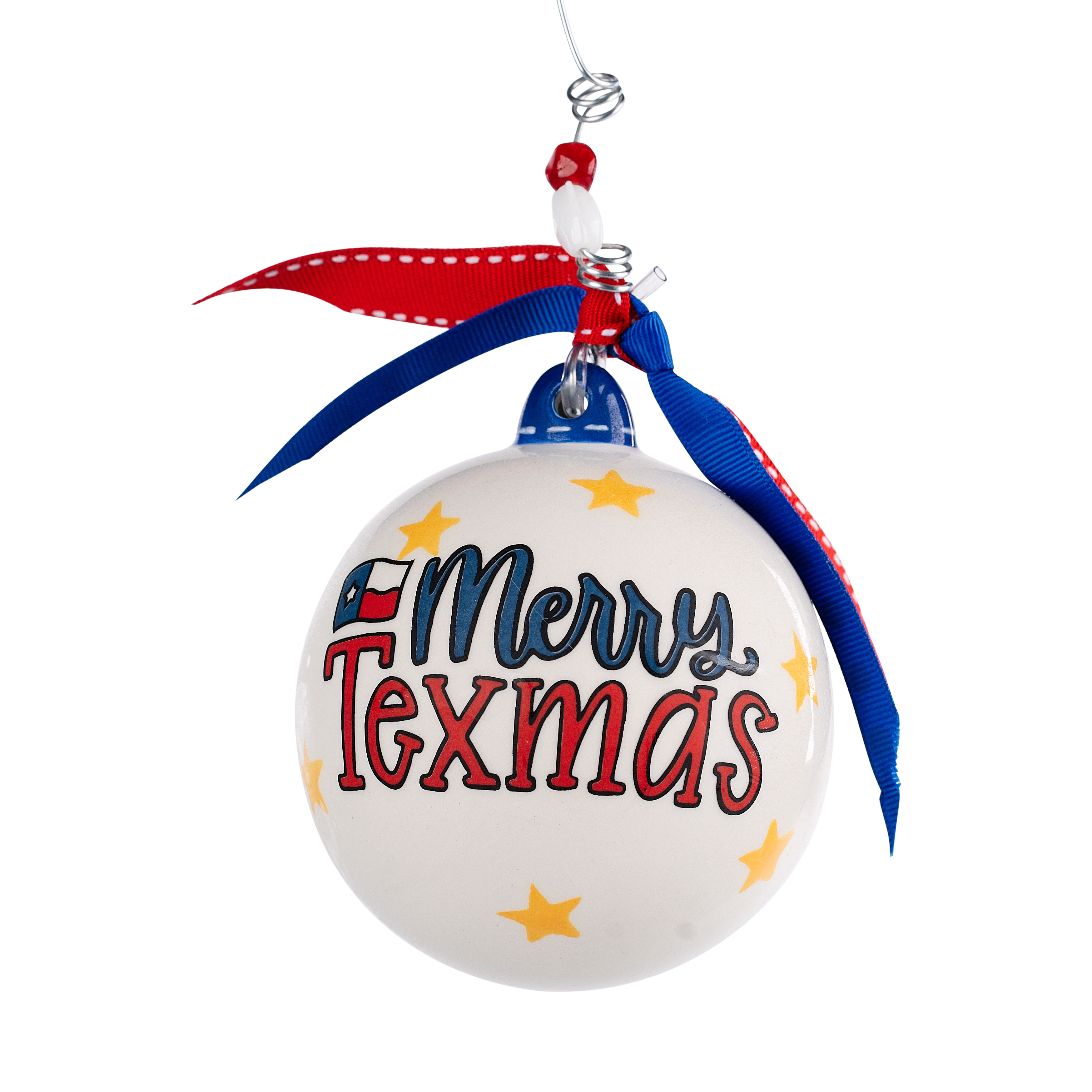 Merry Texmas Blue Bonnet Ornament- Christmas Décor