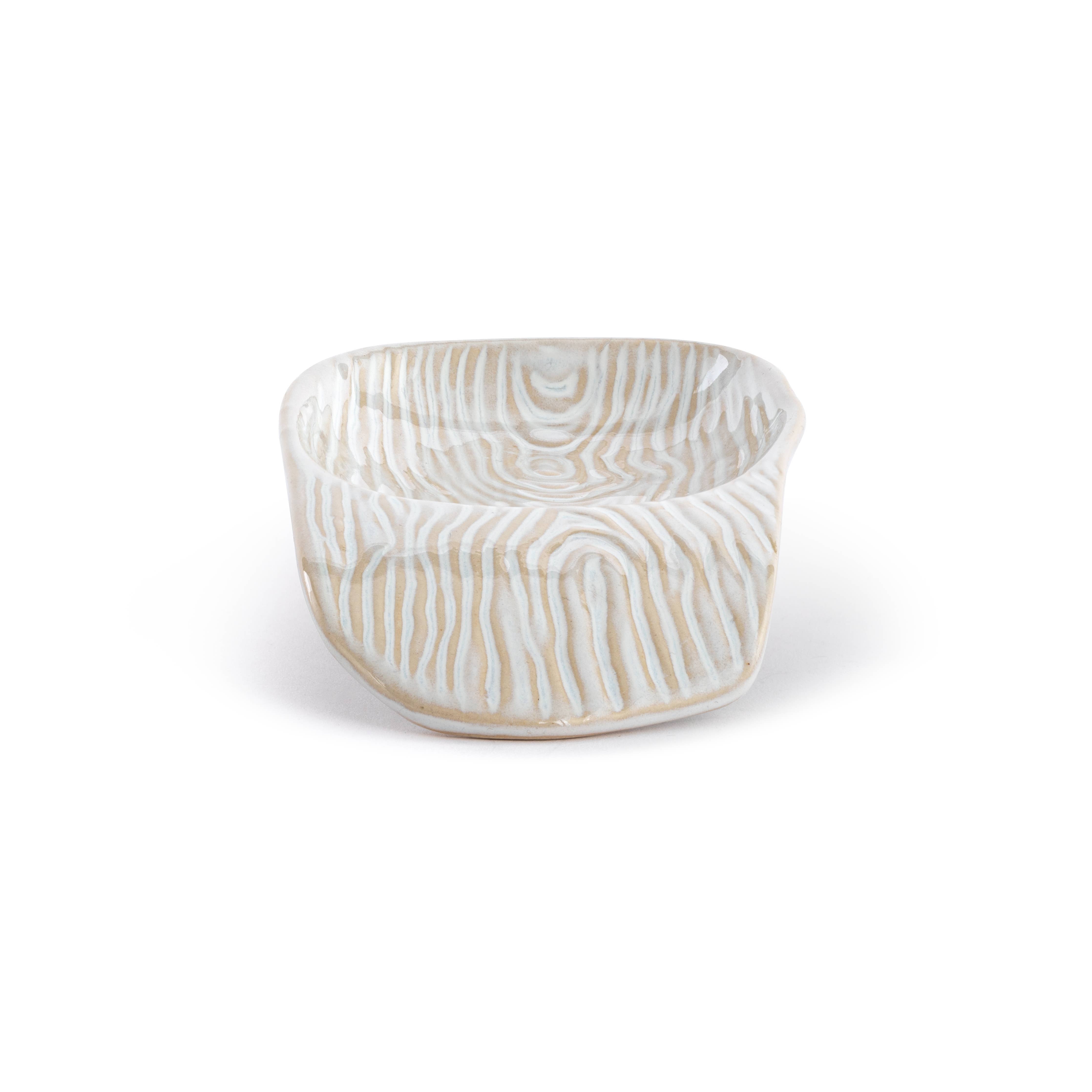 Woodland Ceramic Spoon Rest - 3.5x7in