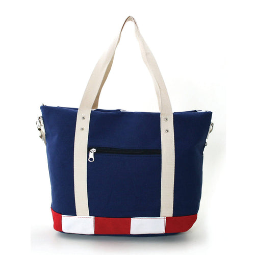Stars and Stripes USA Flag Canvas Tote Bag
