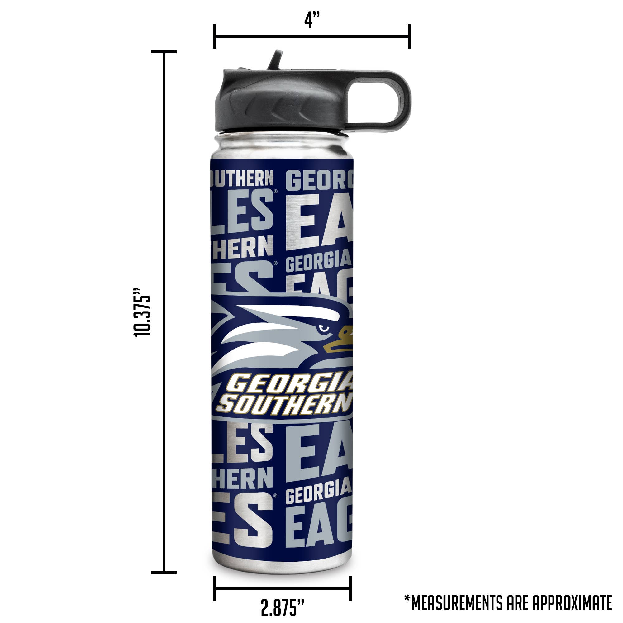 NCAA  Georgia Southern Eagles  22oz Stainless Steel Tumbler