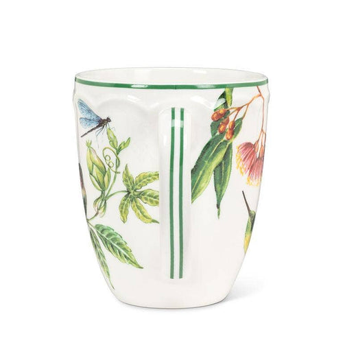 Hummingbird Panel Mug-4"H(14oz)