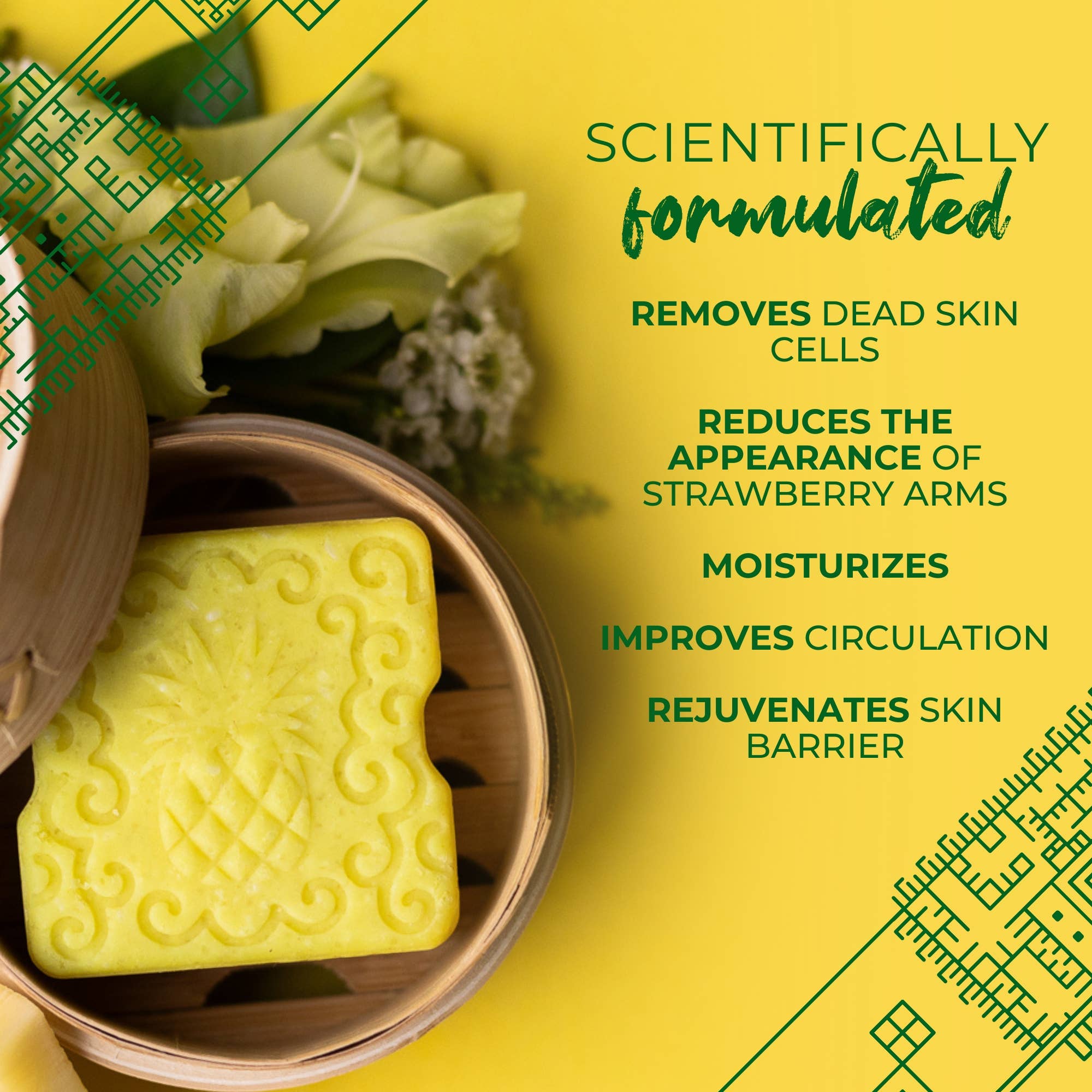 Pineapple Sugar Scrub Bar