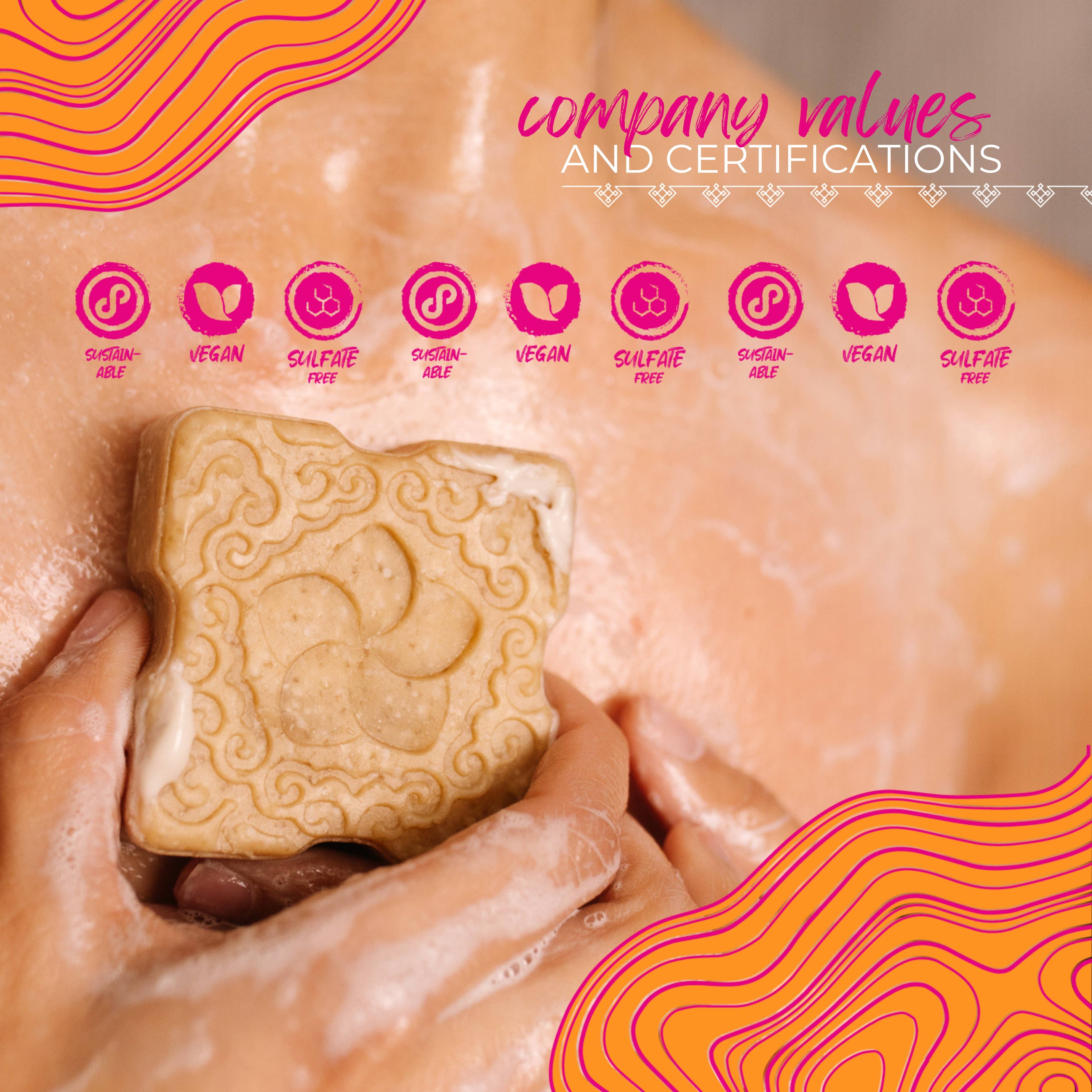 Peach Hibiscus Sugar Scrub Bar