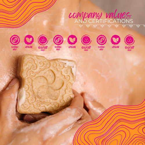 Peach Hibiscus Sugar Scrub Bar
