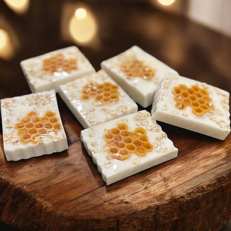 Honey Bee Soap Favors- Personalized Gifts, goat milk soap