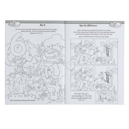 Kid Book Bible Story Activity Fun Softcover