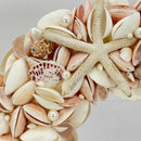 Coastal Seashell Wreath - 17"