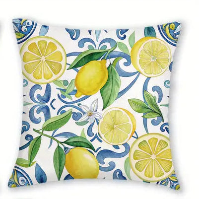 Lemon Crisp Pillow Covers