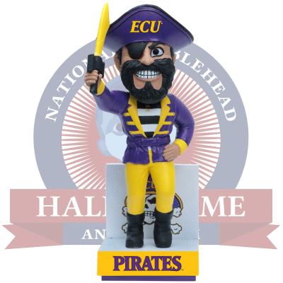PeeDee the Pirate East Carolina Pirates Mascot Bobblehead (Presale)